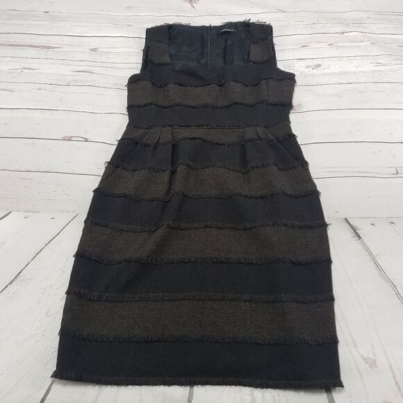 Nanette Lepore Dress Size 10 Sleeveless Fringe - Picture 1 of 5